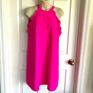 Via Jay Florescent Pink  SleevelessDress